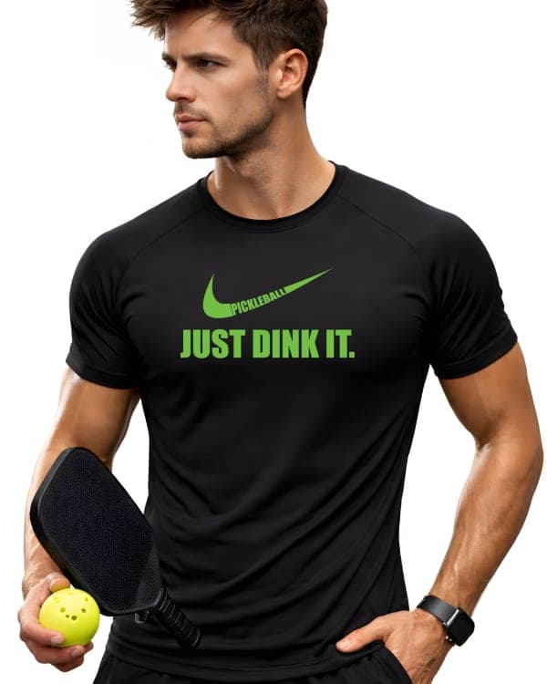 Premium Pickleball Athlete T-Shirt – Breathable Dot Net Fabric Sports Tee for Men and Women | Lightweight Moisture-Wicking Performance Shirt for Training & Matches